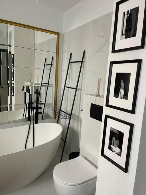 Stunning 1Bd Flat With 50M2 Terrace In The City Center Bucharest Exterior photo